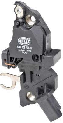 5DR 009 728-271 HELLA regulador de rele del generador (rele de carga)