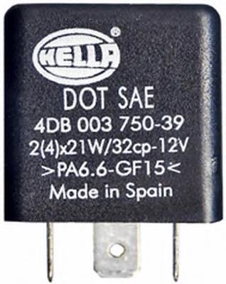 Módulo de intermitentes HELLA 4DB003750391