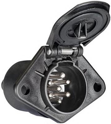 Toma eléctrica del remolque 8JB008085001 HELLA