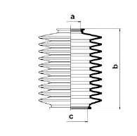 Fuelle, dirección VKJP2177 SKF