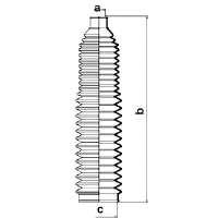 Guardapolvo de dirección derecho (cremallera) GKN-Spidan 83686 precio, desde 7,68 EUR