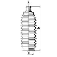 Fuelle dirección 83859 GKN-Spidan