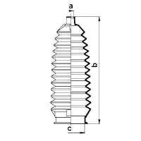 Bota De Direccion Izquierda (Cremallera) para Honda Logo (GA3)