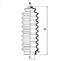 Guardapolvo de dirección GKN-Spidan 83728 precio, desde 7,87 EUR