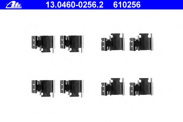 13.0460-0256.2 ATE pastillas de freno traseras
