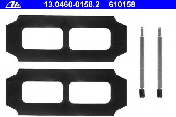 Comprar A0004212891 Mercedes Juego de resortes de sujeción de pastillas de freno delanteras