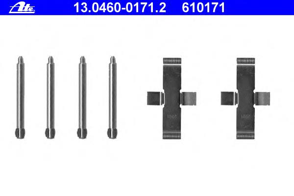 13046001712 ATE juego de reparación, pastillas de frenos