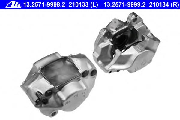 Pinza de freno, Eje delantero izquierda ABS 428571