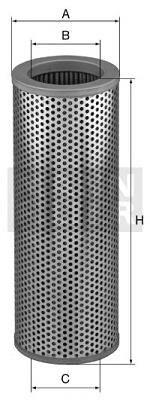 HD 15 117 Mann-Filter filtro hidráulico