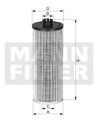 HU9316X Mann-Filter filtro de aceite