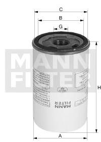 LB96220 Mann-Filter compresor de cambio filtro de aire (amortiguadores)