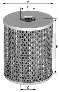 Filtro combustible P65 Mann-Filter