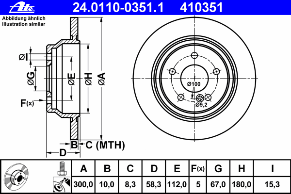 Disco de freno trasero BG4686C Delphi