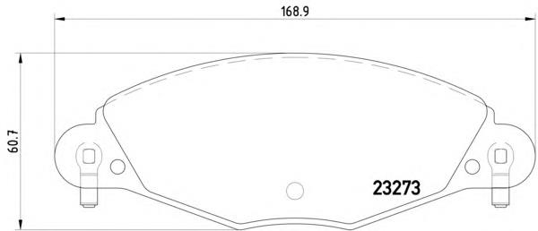 8DB355019-421 HELLA pastillas de freno delanteras