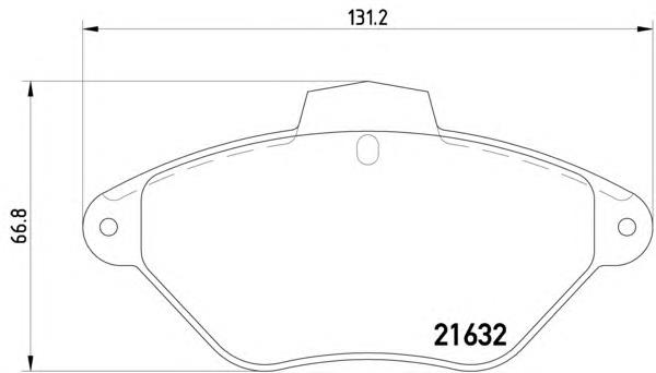 8DB355019211 HELLA pastillas de freno delanteras