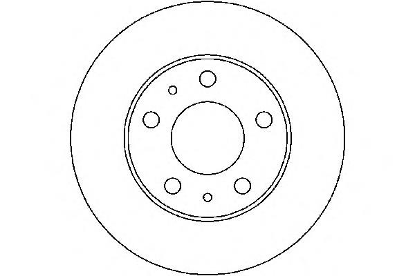 8DD355109021 HELLA freno de disco delantero