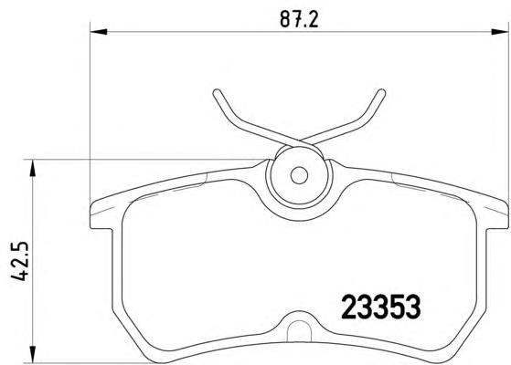 Pastillas traseras de freno HELLA 8DB355018411 precio, desde 16,64 EUR