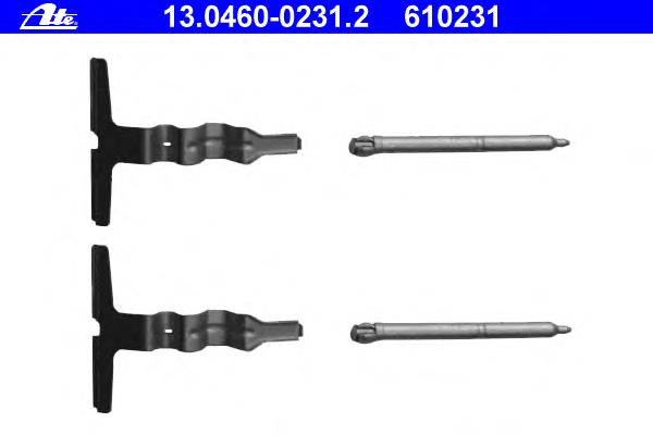 Juego de reparación, pastillas de frenos A000421327464 Mercedes