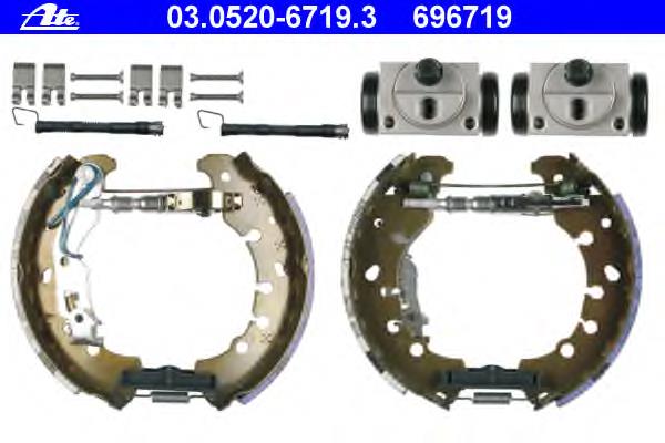 Kit de zapatas de frenos de tambor, con cilindros, completo Bosch 0204114668 precio, desde 110,66 EUR