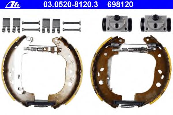 Zapatas de frenos de tambor traseras ADBP410021 Blue Print