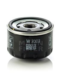 Filtro de aceite W7003 Mann-Filter