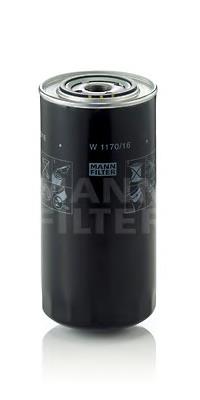 Filtro de aceite W117016 Mann-Filter