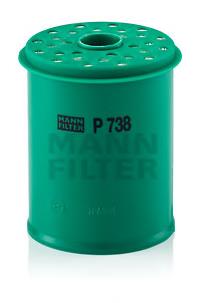 P738X Mann-Filter filtro combustible