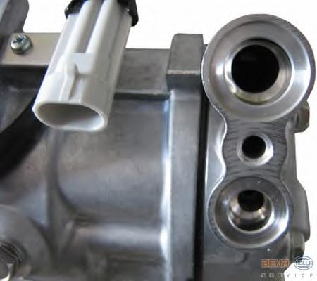 Compresor de aire acondicionado 8FK351127761 HELLA