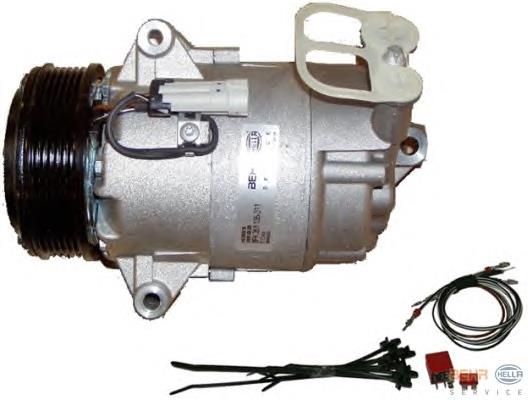 Compresor de ac HELLA 8FK351135811