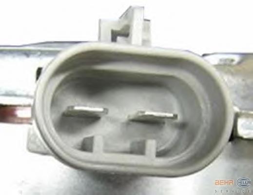 Ventilador (rodete +motor) refrigeración del motor con electromotor completo 8EW351041631 HELLA