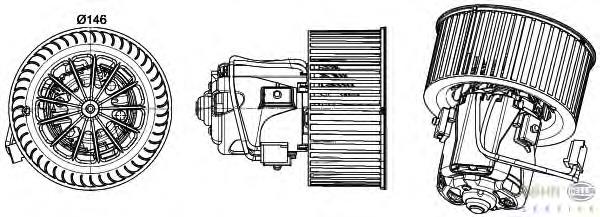 Ventilador de calefacción Nissens 87242 precio, desde 77,21 EUR
