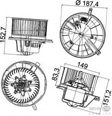 Comprar 35819006 AND Motor de calefacción