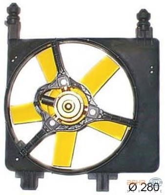 Ventilador de radiador 96FB8C607AJ Ford
