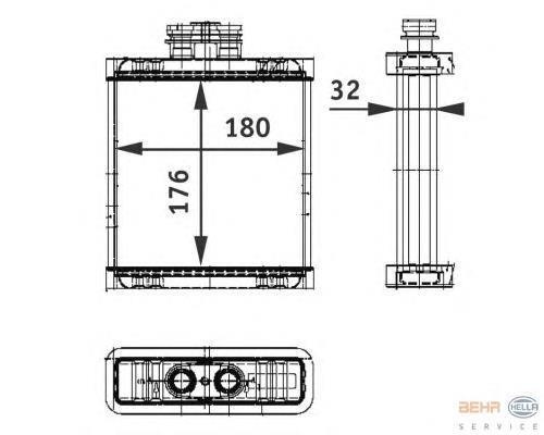 Calefactor HELLA 8FH351311111