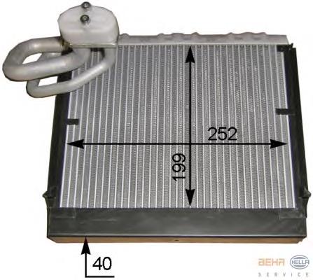 Comprar 8FV351331131 HELLA Evaporador de aire acondicionado