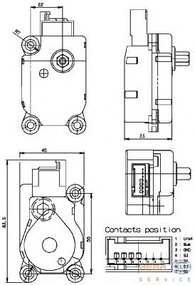 Actuador de compuerta de calefacción HELLA 6NW351329651 precio, desde 39,20 EUR