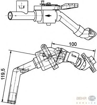 Válvula calefacción A0018301684 Mercedes