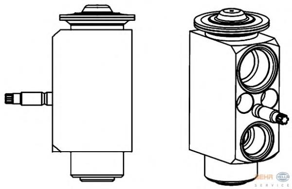 Válvula TRV del aire acondicionado Ford 1720823 precio, desde 33,07 EUR