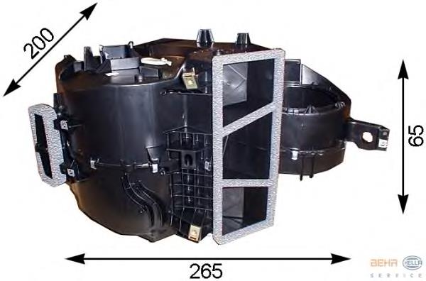 8FV351211151 HELLA Evaporador, aire acondicionado