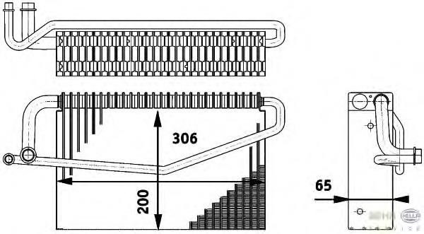 Comprar 36118 NRF Evaporador de aire acondicionado