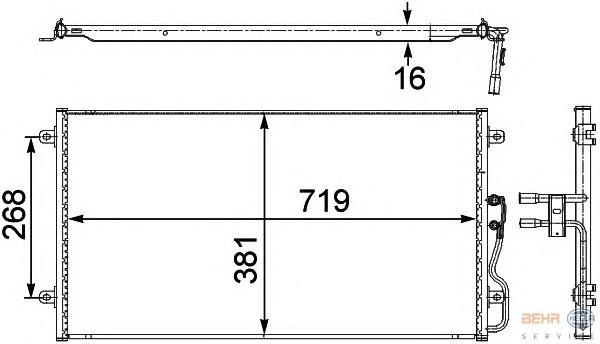 Comprar 300215 ACR Condensador de aire acondicionado