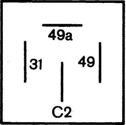 4DM004639061 HELLA Intermitente de espejo