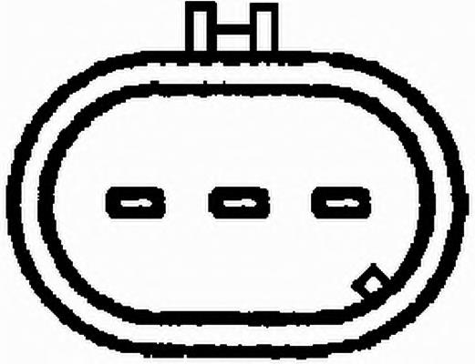 Sensor de árbol de levas 6PU009121331 HELLA
