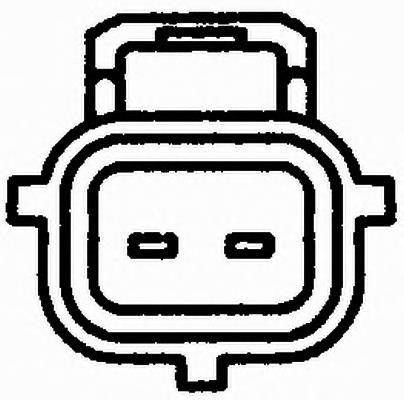 6PT009309231 HELLA sensor de temperatura del refrigerante, salpicadero