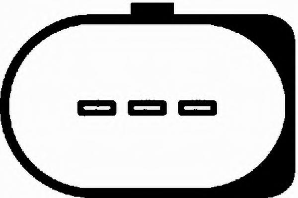 Sensor de efecto Hall HELLA 6PU009121561