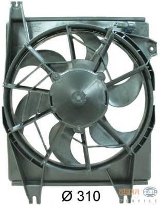 Difusor del radiador del aire acondicionado con ventilador y motor 9773029060 General Motors