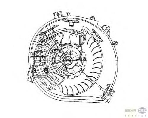 Comprar A1408301108 Mercedes Motor de calefacción