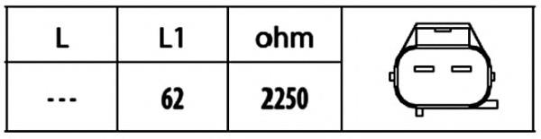 6PU009146551 HELLA sensor de posición del cigüeñal