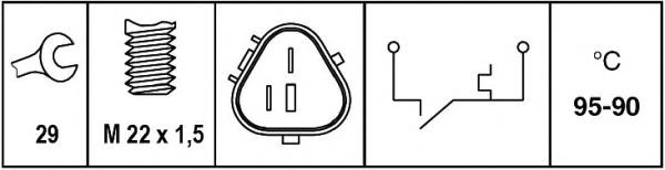Sensor de temperatura  HELLA 6ZT007835101 precio, desde 23,57 EUR