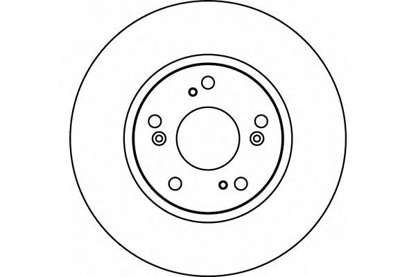 8DD355112441 HELLA disco de freno delantero